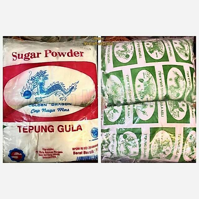 Tepung Gula Naga/Sugar Powder/Tepung Gula 1Kg/500gr