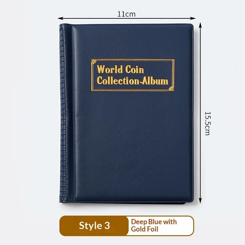 Collection Book 120 Grid English Version Commemorative Coin Silver Dollar Foreign Trade Limited Etio