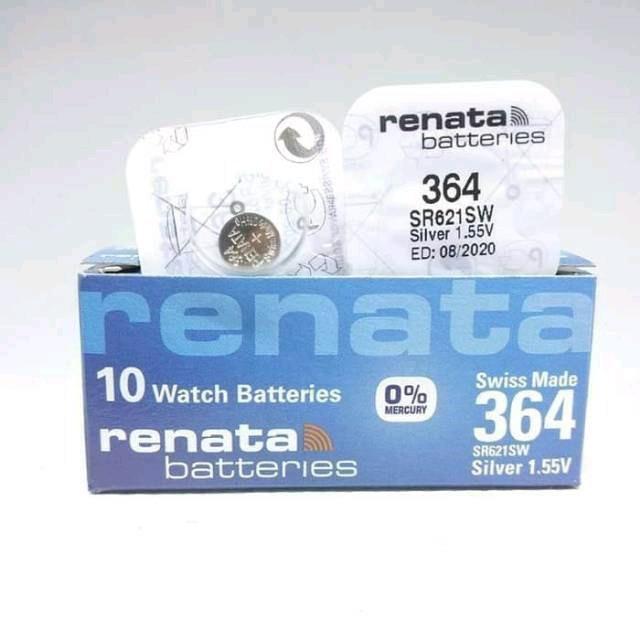 RENATA 364 SR621 BATERAI BATRE RENATA 364 - -, -