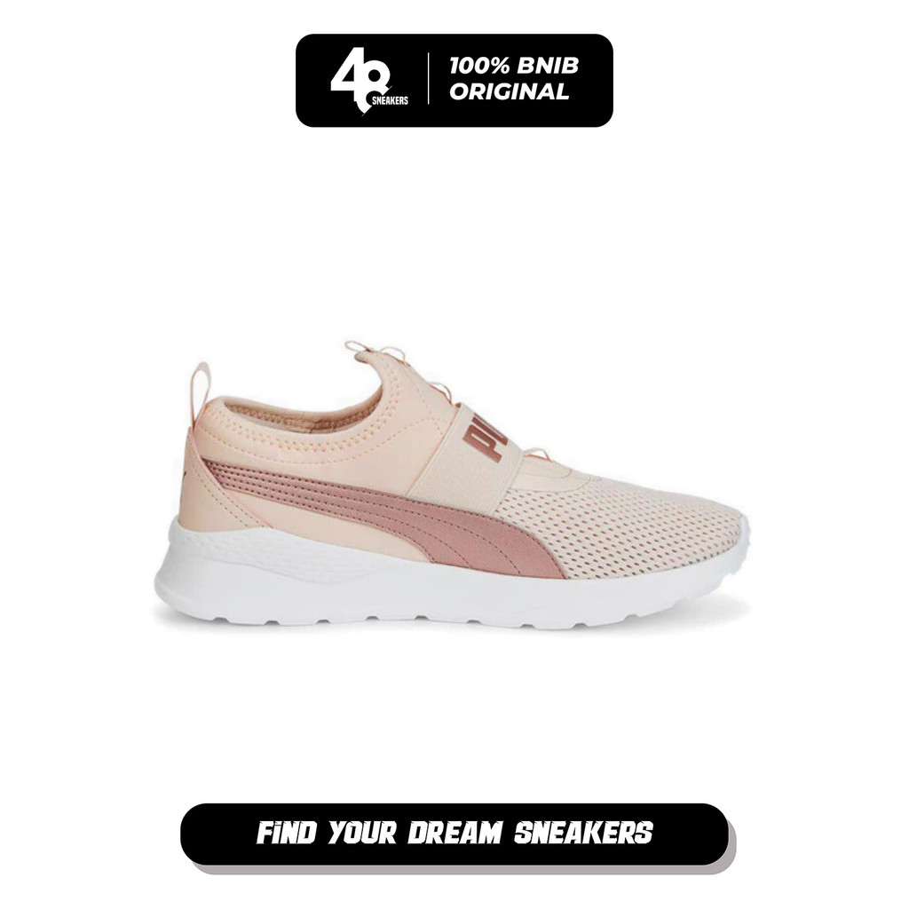 Sepatu Sneakers Wanita Puma Anzarun Lite SlipOn Pink (387599-07) Original