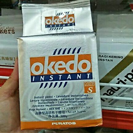 Puratos Okedo Ragi instan 50 gr Instant yeast pengembang roti