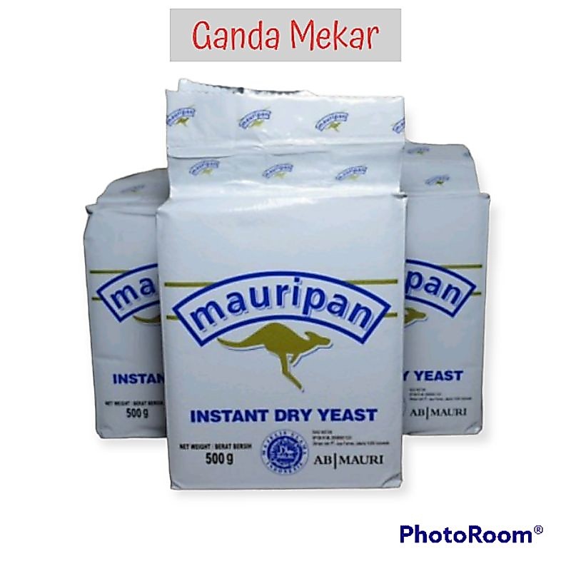MAURIPAN KANGGURU IMPORT RAGI INSTANT YEAST 500 GR