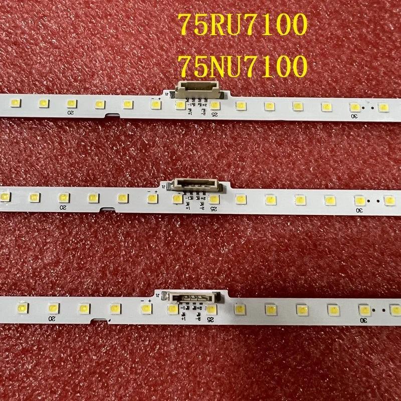 LED Strip For Samsung UA75RU7100W UE75RU7200 UN75NU6080F UA75RU7100K UN75RU7100 UA75RU7100 UE75RU710