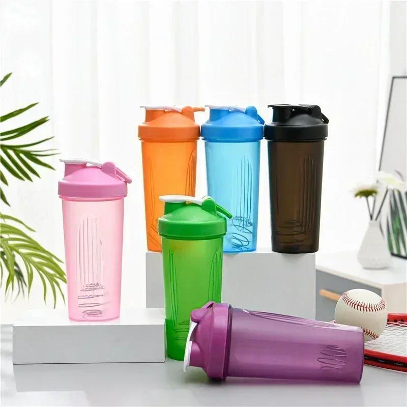 600ml Portable Protein Powder Shaker Bottle Leak Proof Water Bottle for Gym Fitness Training Sport S