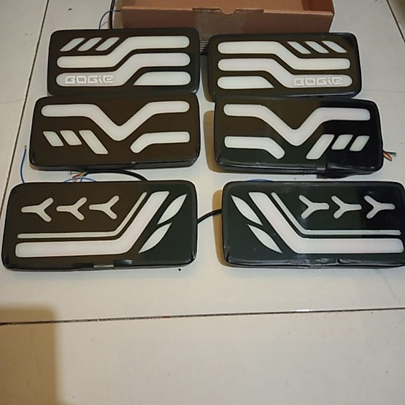 lampu rem variasi buat mobil zebra/Espass pick up