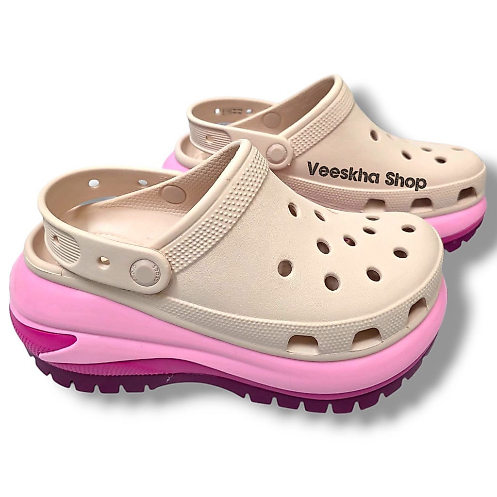CROCS MEGA CLOG DEWASA/CROCS MEGA CLOG/CROCS WANITA/SANDAL CROCS