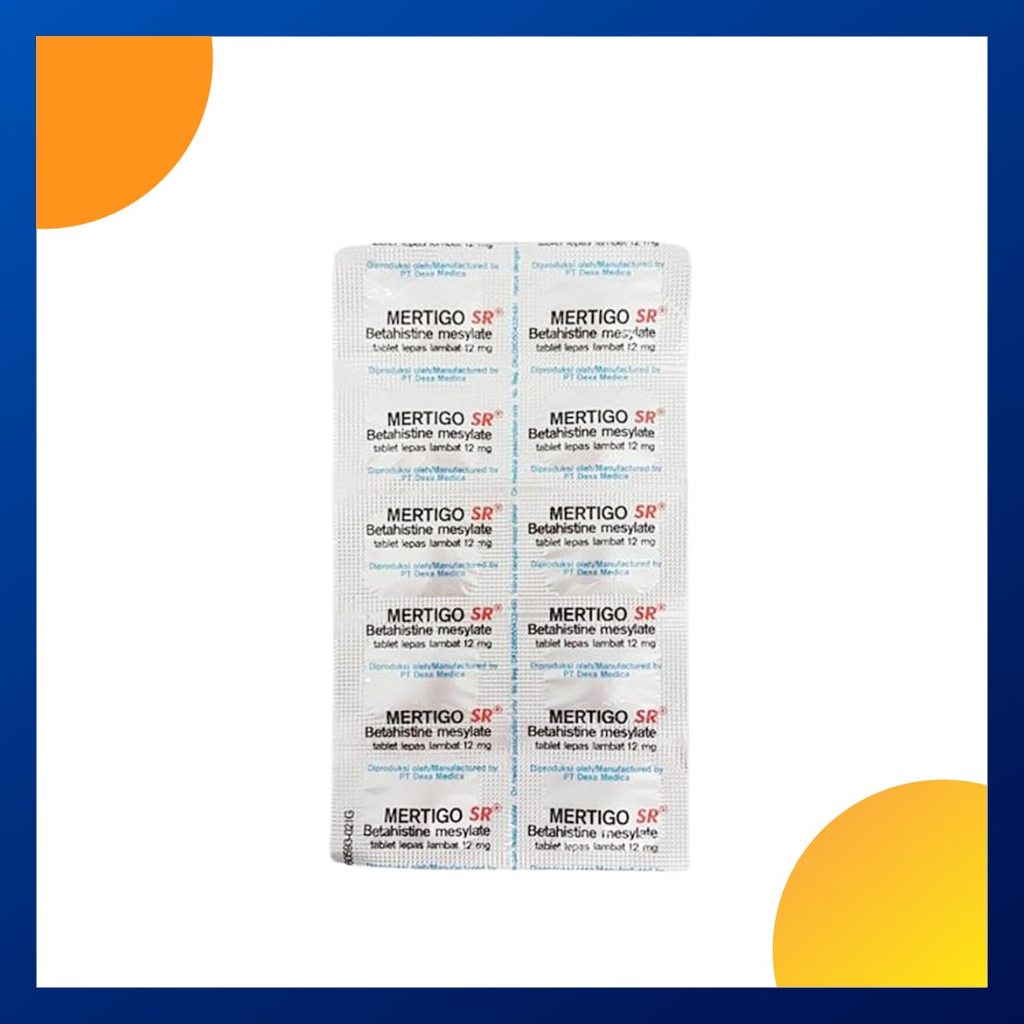 Mertigo Sr 12 Mg Strip 10 Tablet