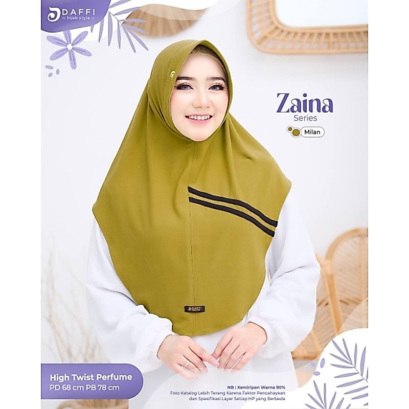JILBAB INSTAN ZAINA DAFFI HIJAB ORI TERBARU