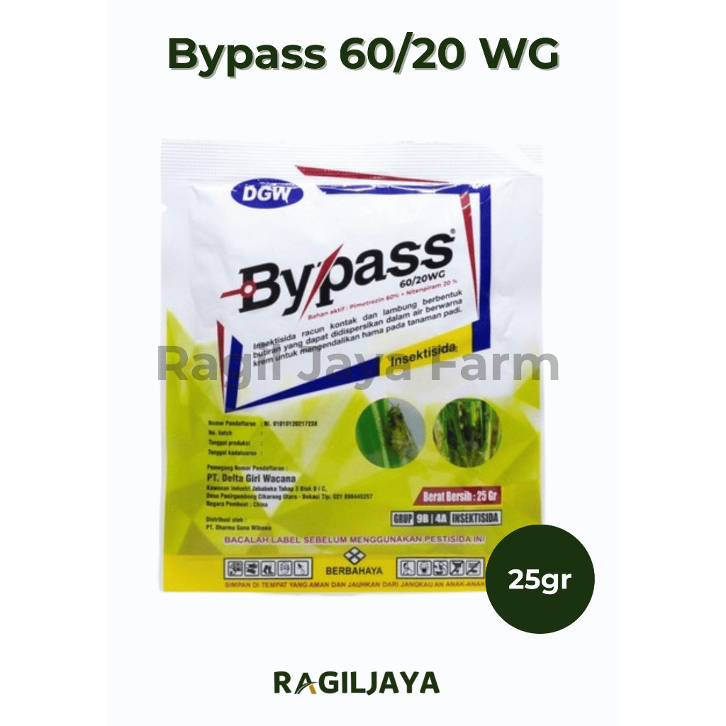 Insektisida Bypass 60/20 WG 25 Gr