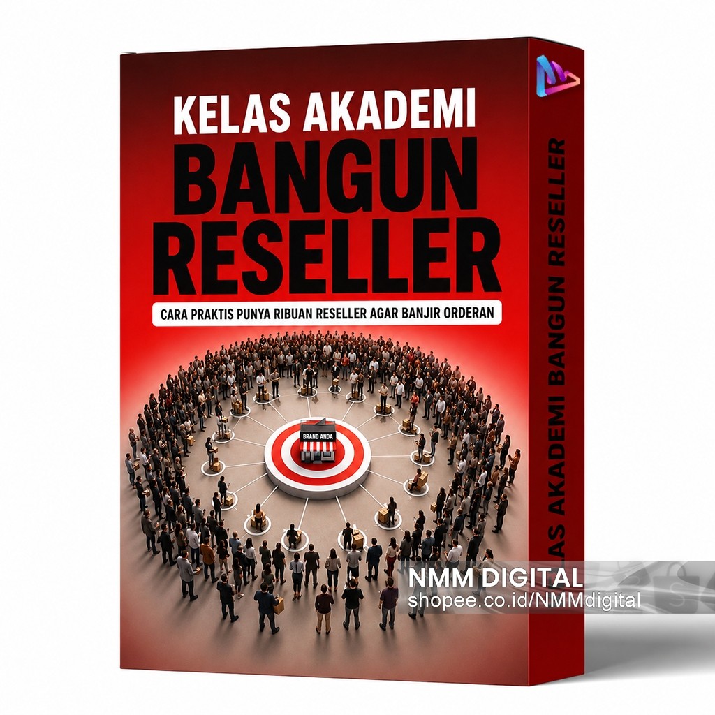 KELAS AKADEMI BANGUN PASUKAN RESELLER Belajar Punya Reseller dan Banjir Orderan - Materi Video