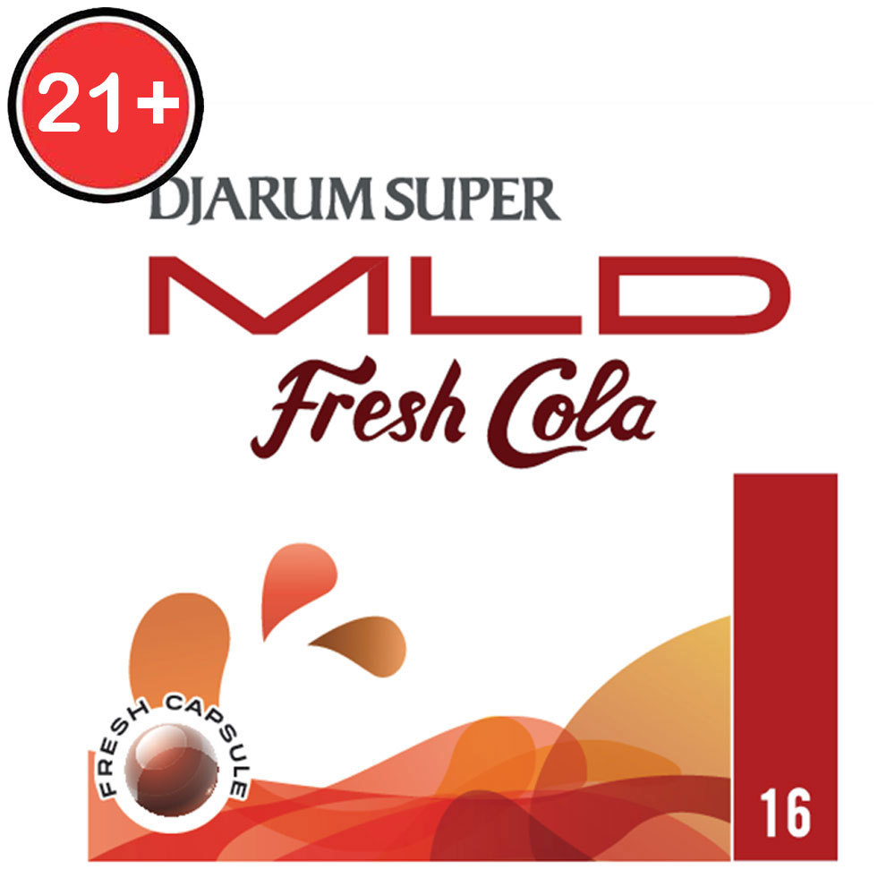 DJARUM SUPER ROKOK FILTER MILD FRESH COLA 16'S