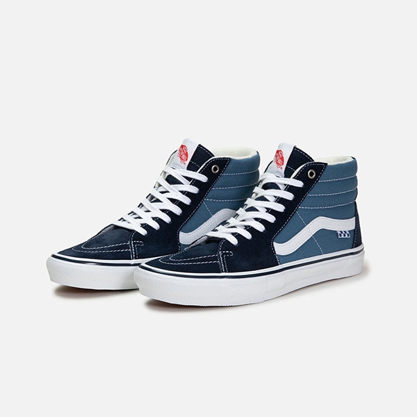 Sepatu Vans Skate SK8-Hi Navy | Skate Shoes | Vans Navya / GMG | Authorized Dealer