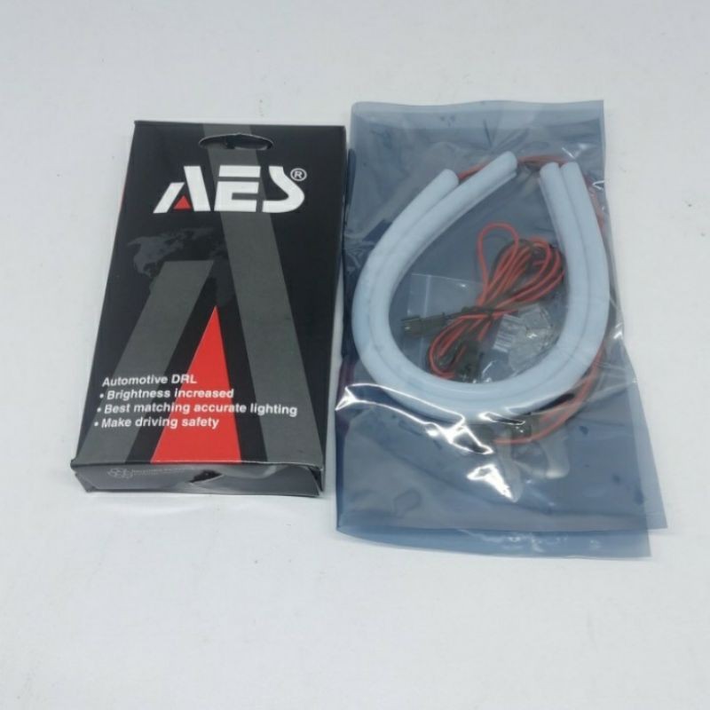 Surya|| Lampu Alis DRL Yamaha Nmax  Lexi Vario Aerox bahan flexibel-asli AES