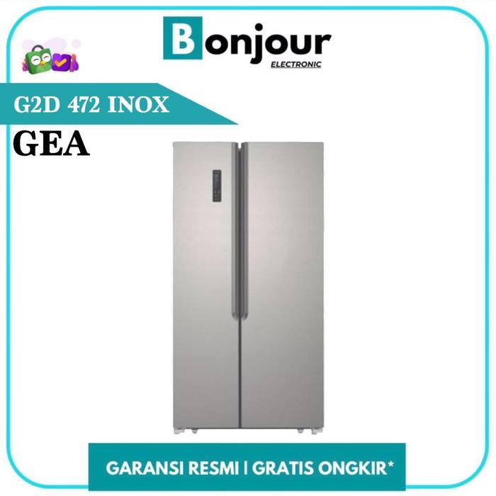 GEA G2D-472 I G2D472 I G2D 472 - GEA KULKAS SIDE BY SIDE PROMO