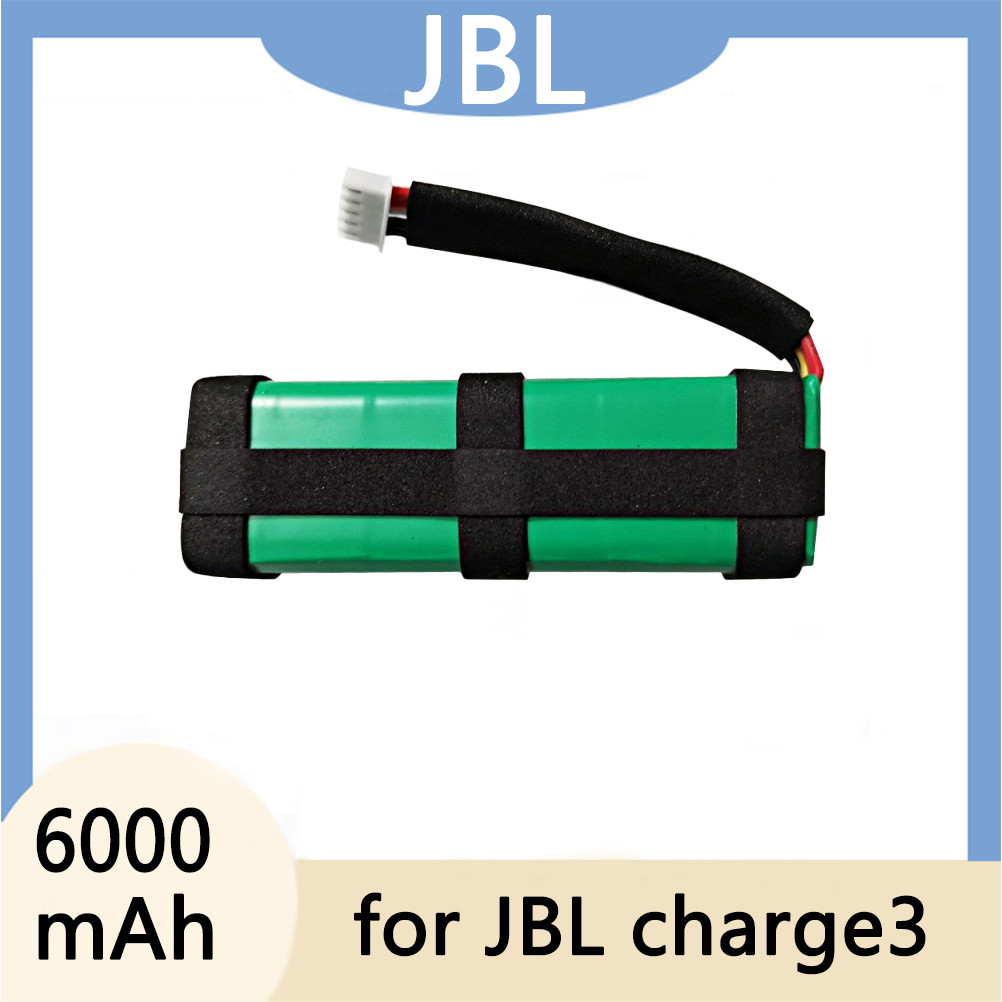 Aksesori Baterai Isi Ulang Kapasitas Tinggi 3,7 V 6000 mAh GSP 1029102 A untuk Speaker JBL Charge 3