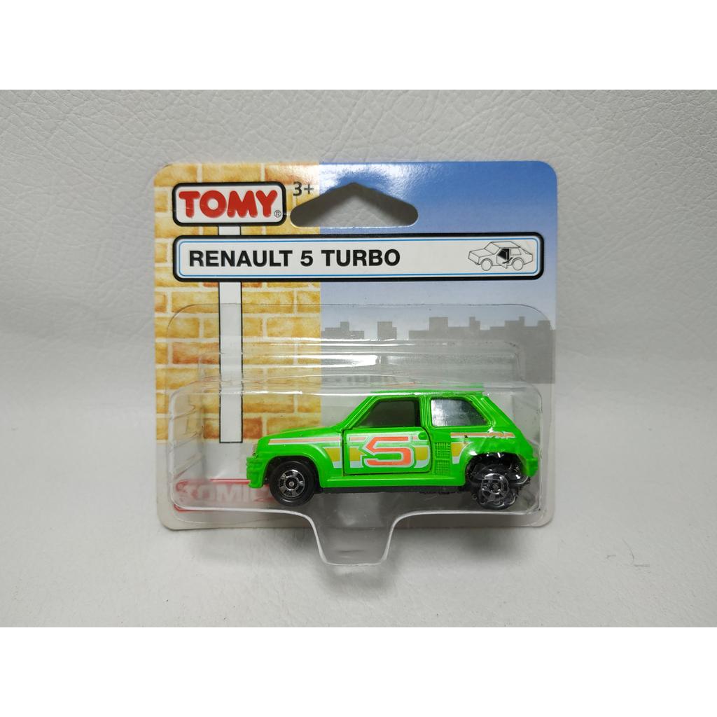 Tomica Tomy Red Tag United Kingdom Market Renault Turbo Carded