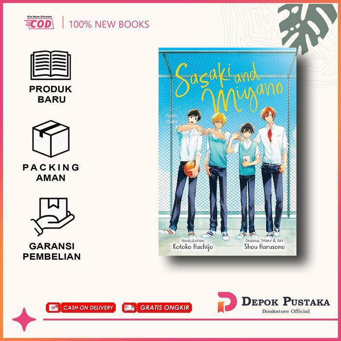 Sasaki and Miyano: First years (Light novel) Best Seller (English/Indonesia)