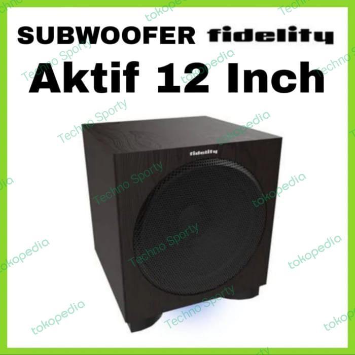 Subwoofer Fidelity FDT 98 SW Aktif 12 Inch Powered Subwoofer System