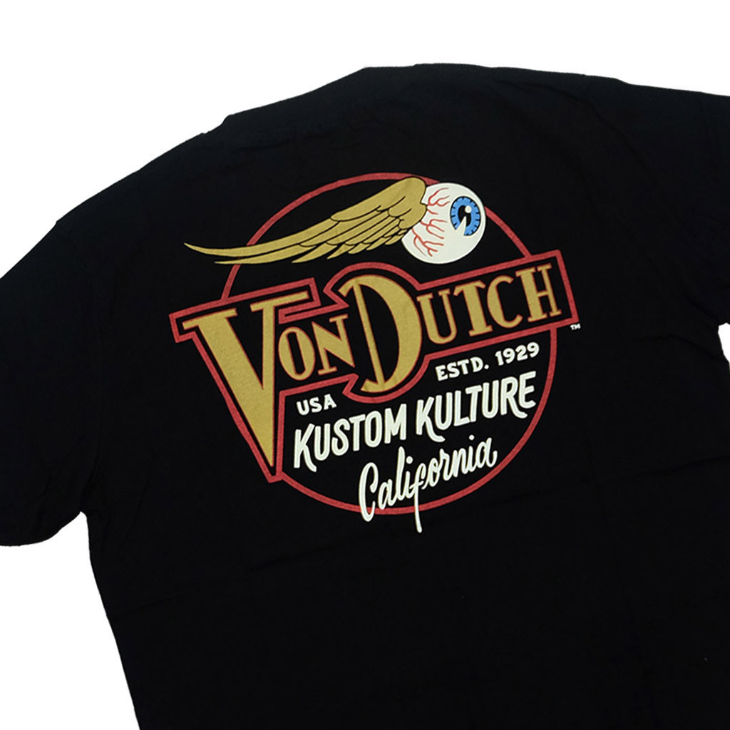 Von Dutch T-shirt 1029 Black