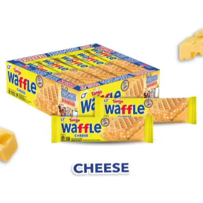 TANGO WAFFLE KEJU / CHEESE 12x25 GR GOOD SNACK --
