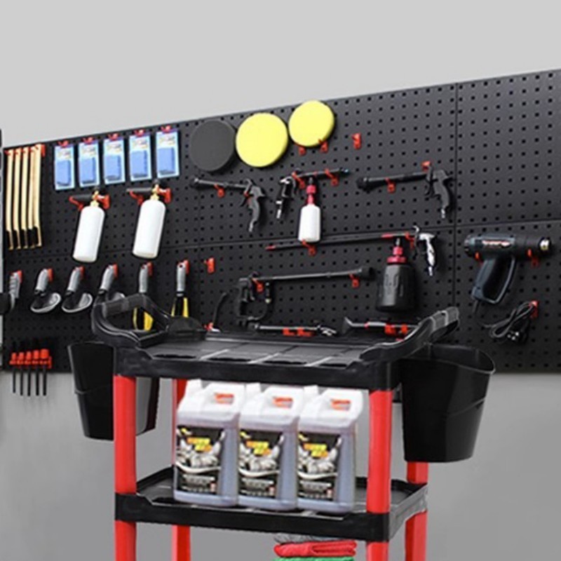 Rak Perkakas Bengkel Pegboard Dinding 90x45cm Tool Storage Organizer Workshop Garage