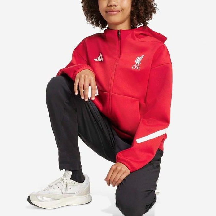 Serendity// Liverpool Fc Adidas Z.N.E. Anthem Jacket Kids - Official Lfc Jaket Original Anak