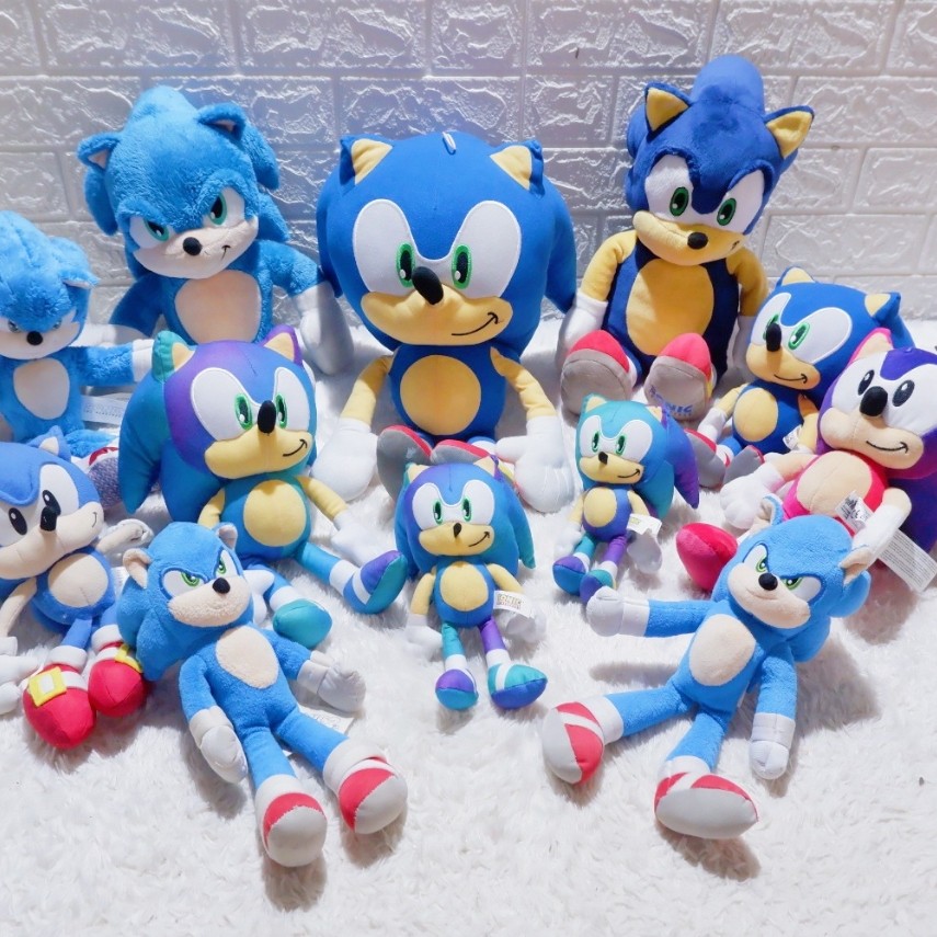 Boneka Sonic The Hedgehog Original
