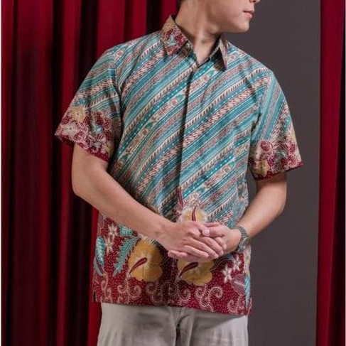 Kichi Batik Kemeja Batik Pria Laksana murah