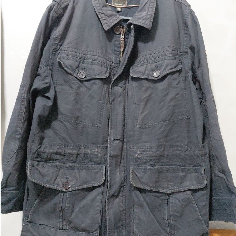 Jaket parka kanvas timberland