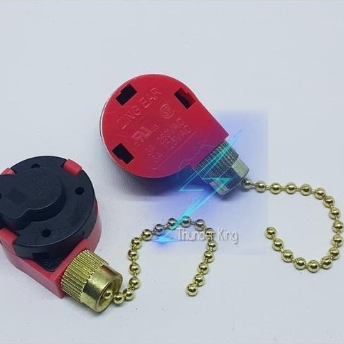"New" Switch / Saklar tarik kipas angin gantung ZING EAR Harga / Pcs