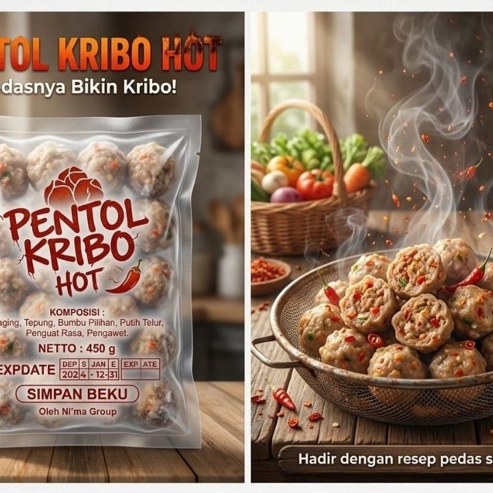 pentol kribo pedas by yuk ning group