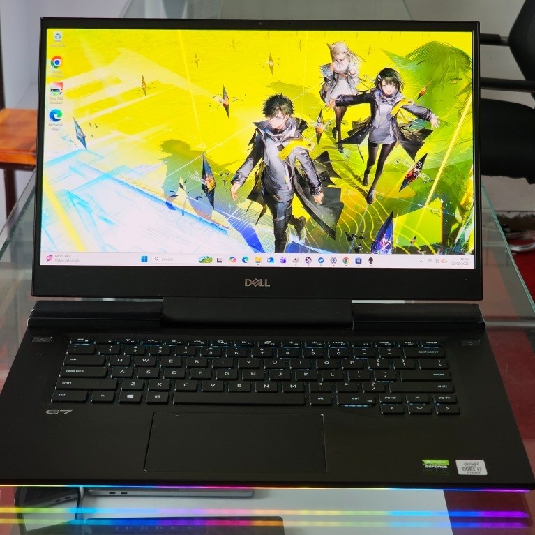 DELL G7 7500 Layar 4K OLED Mantap Intel Core i7 Gen 10 Ram 16 GB SSD 1 TB Nvidia RTX 2070 Premium Ga