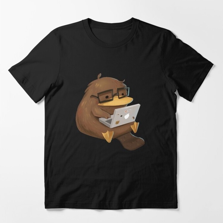 Nerdy Platypus Essential T-Shirt