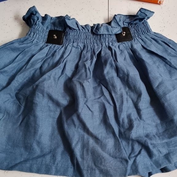 Rok Denim Jeans Bahan Bagus, Second Good Quality