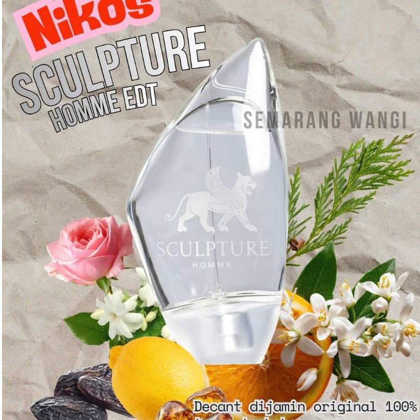 decant nikos sculpture homme edt