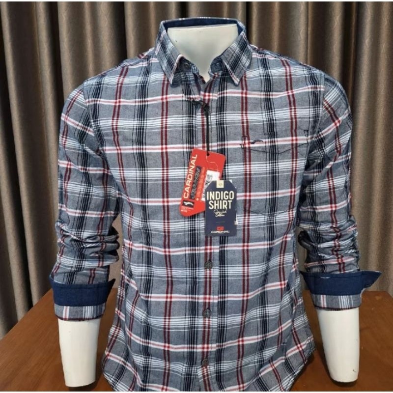 PROMO Kemeja Pria Cardinal Jeans 77