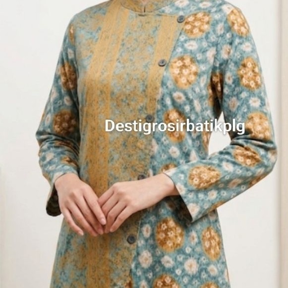 tunik jumputan dolby