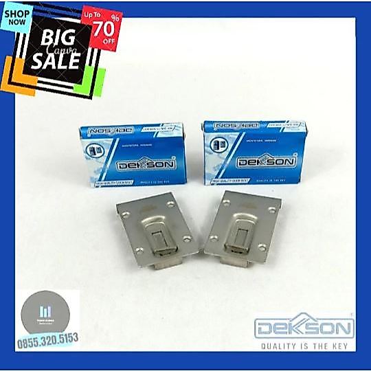 Flush Bolt Plate Dekkson FBP 2.5" SSS Dekson