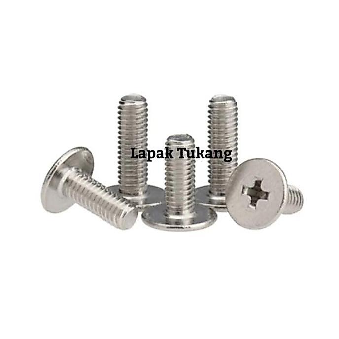 BAUT M2.5X6X5 BAUT STAINLESS CM M2.5X6 THIN HEAD M2.5 SUS 304 PREMIUM