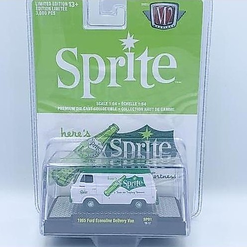 Scale 64 Diecast M2 Machines 1965 Ford Econoline Delivery Van Sprite