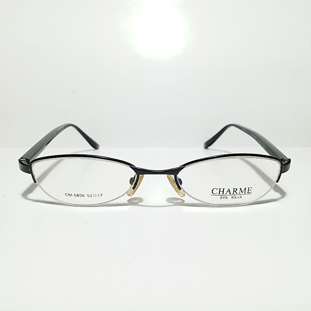 kacamata semi rimless CHARME - Italy design - ex display