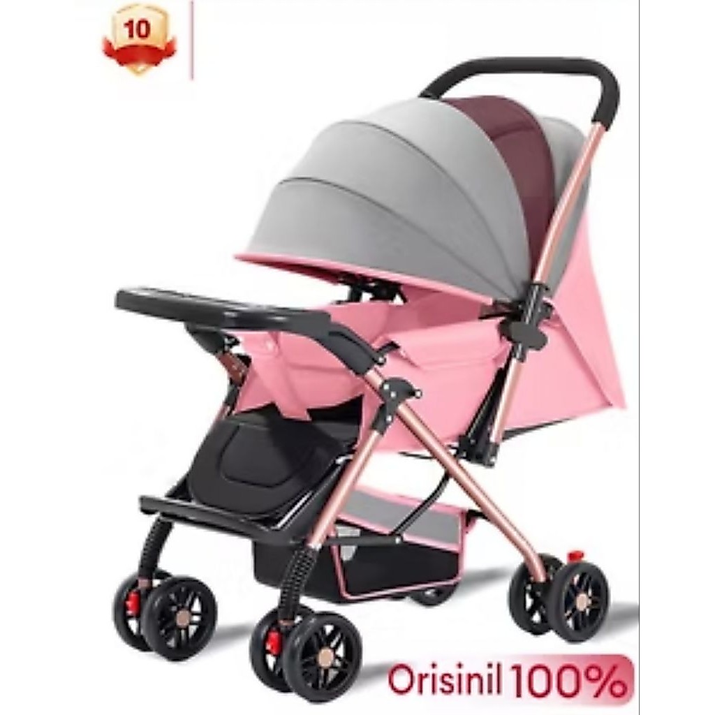 PRELOVED Kereta Bayi Lipat - Ringan, Kuat, Praktis