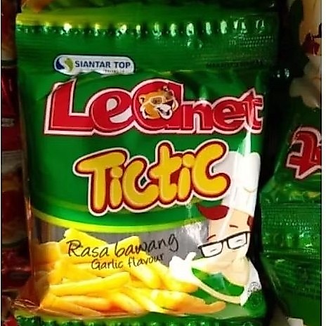 TICTIC LEONET SIANTAR TOP (1 RENCENG - ISI 10 PCS) SNACK JADUL CEMILAN MAKANAN RINGAN