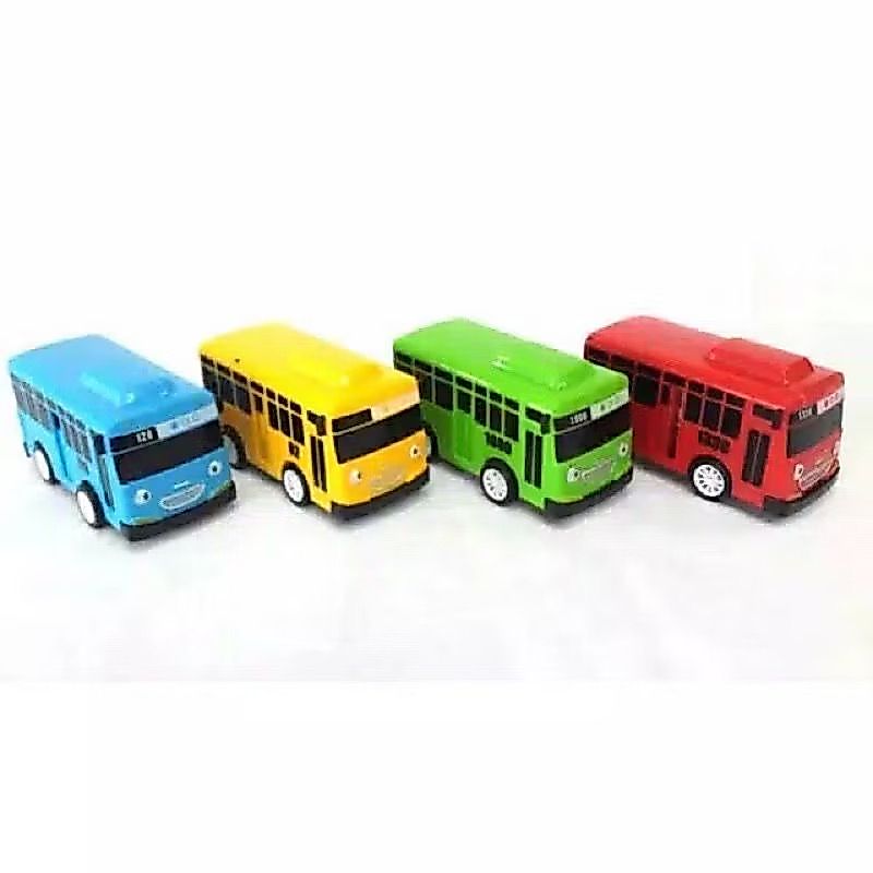 bis tayo pullback stiker / mainan tayo / miniatur tayo / bis tayo