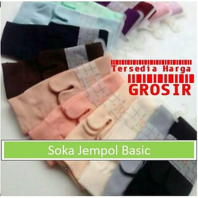Size M - Kaos Kaki SOKA Jempol (tersedia harga GROSIR)