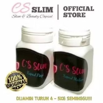 Herbal Diet Alami CS Slim Pelangsing Tubuh Efektif