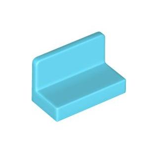 [LEGO PART] Lego Medium Azure Part 4865b Panel 1 x 2 x 1 with Rounded Corners