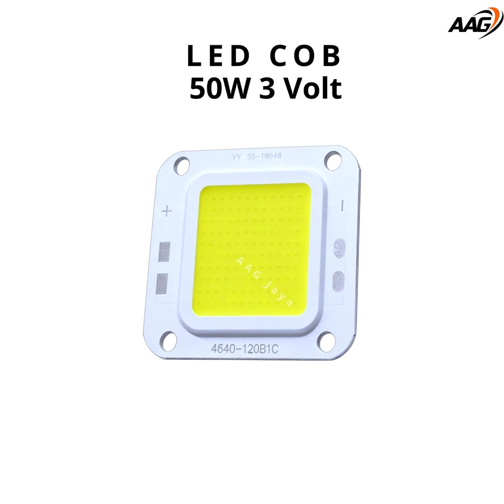 LED COB 50 Watt 3 Volt DC - Bohlam Mata LED 50W 3V