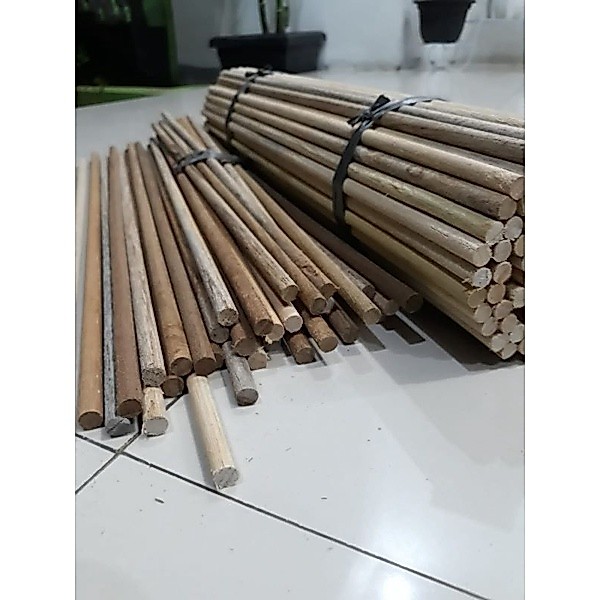 Dowel Kayu Jati // Tangkringan Dowel ( Diameter 8 mm )