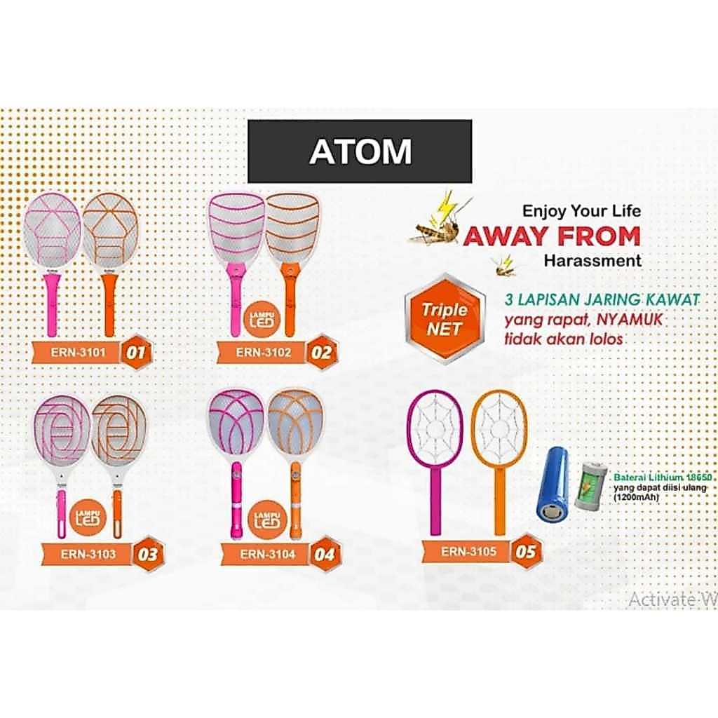 REKET NYAMUK CAS ATOM ECOKING